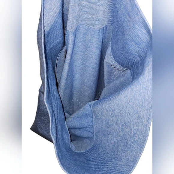 Gymshark Seamless Leggings, Blue, EUC (No Size Tag) - Picture 3 of 7